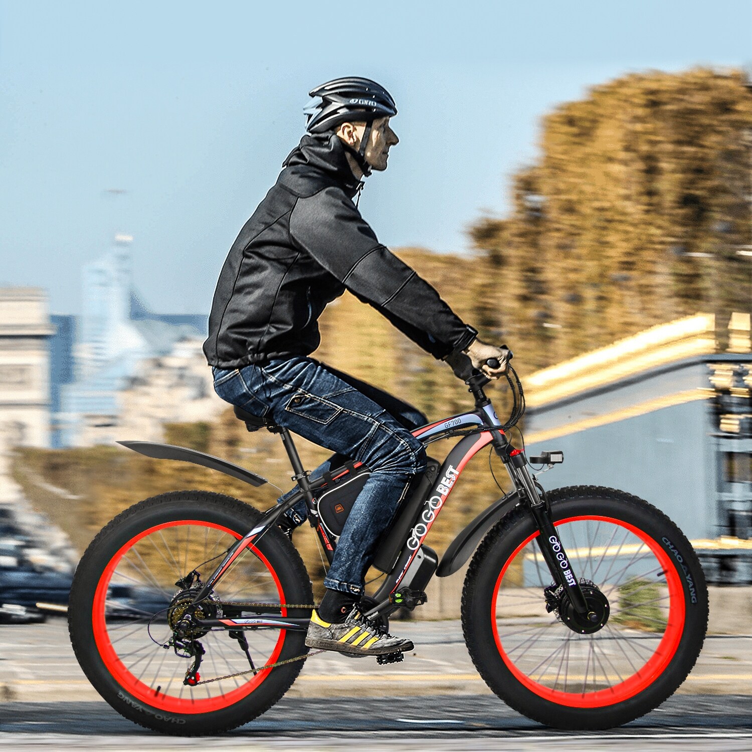 Dual drive Electric Bicycle for Aldults Speed up to 50KM h Bed