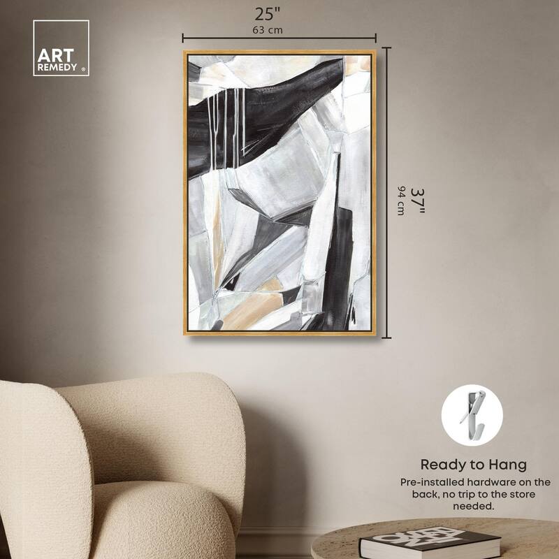 A Lonely Walk Canvas by Art Remedy