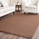 preview thumbnail 10 of 37, SAFAVIEH Natural Fiber Chunky Giesela Sisal Rug 3' x 5' - Chocolate