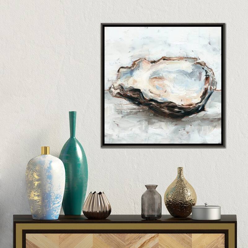 iCanvas "Oyster Study II" by Ethan Harper Framed
