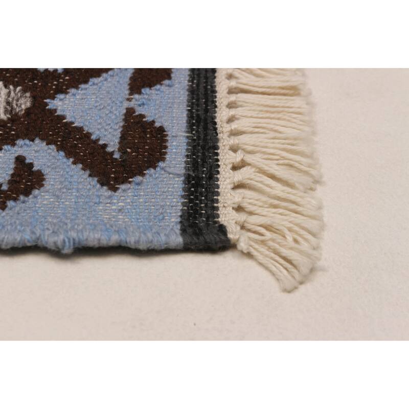 Ankara FW Blue Kilim 5'1" x 7'10" - 5'1 x 7'10