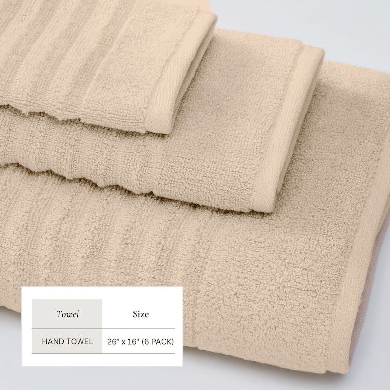 Linery & Co. Combed Cotton Bath Towel Set