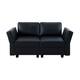 Option Loveseat,Black