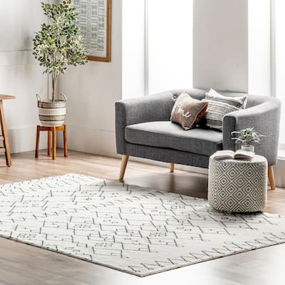 Nuloom Bev SuperiorWash Moroccan Machine Washable Shag Area Rug