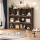 preview thumbnail 1 of 28, GDFStudio - Oxon Modern 10-Shelf Bookcase with Cubby Storage