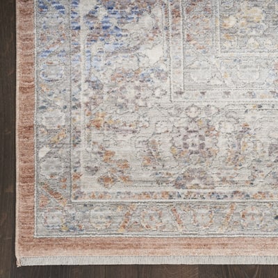 Leja Power Loomed Distressed with Fringe Area Rug By HomeRoots - 8' Runner
