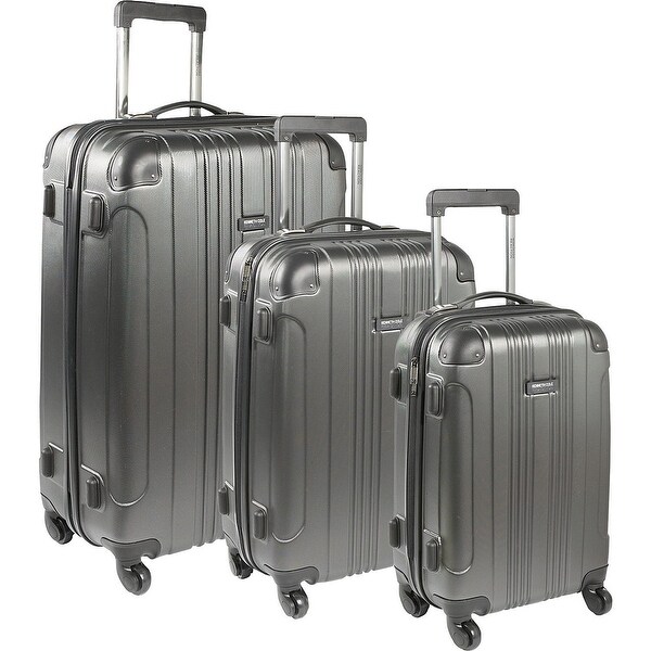 kenneth cole reaction out of bounds 3 piece hardside spinner luggage set