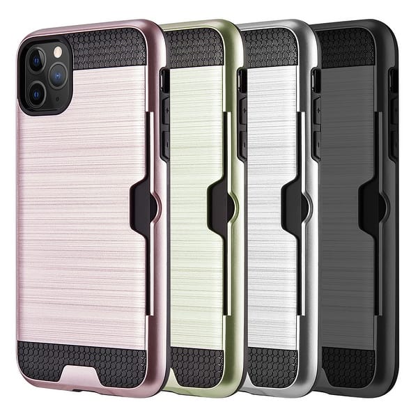 Card Holder Wallet Case Back Cover For Apple Iphone 11 Pro Max Overstock Card Holder Wallet Case Back Cover For Apple Iphone 11 Pro Max Overstock