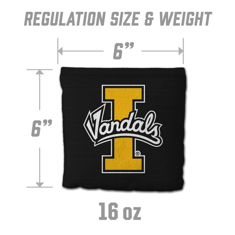 Idaho Vandals NCAA Dual Sided Pro Stop & Slide Cornhole Bags