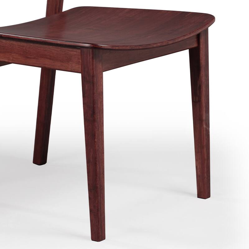 Dylan Chair, Burgundy, (Set of 2)