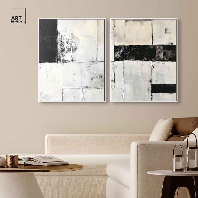 Midnight Canvas Set of 2 by Art Remedy