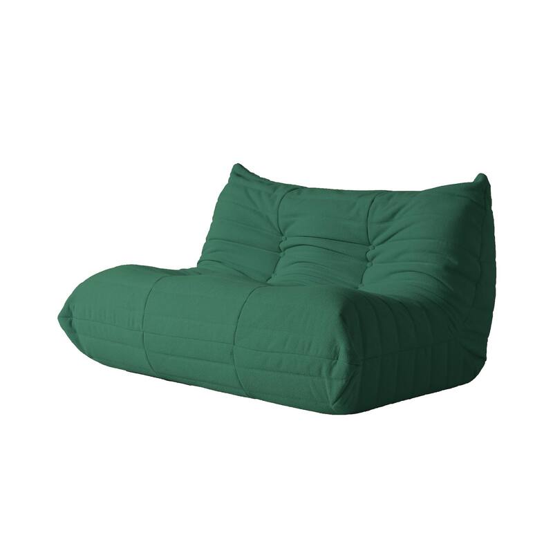 Comfy Lazy Floor Sofa Couch with Ottoman