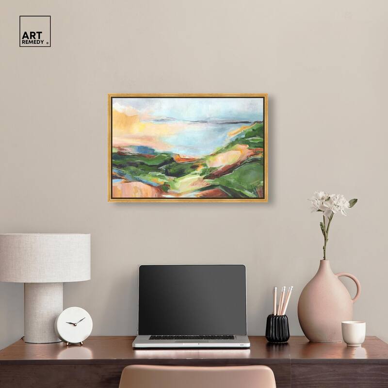 Abstract Landscape Canvas by Art Remedy