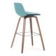 preview thumbnail 120 of 147, WYNDENHALL Cacey Mid Century Modern Bentwood Counter Height Stool (Set of 2) - 20.7'' x 21.1'' x 36.6