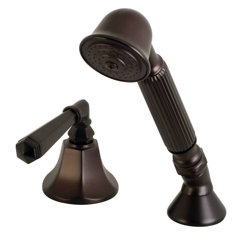 Kingston Brass 1.8 GPM Single Function Hand Shower Package - Includes - Oil Rubbed Bronze