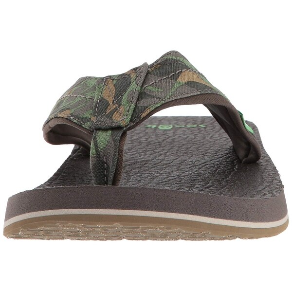 sanuk camo flip flops