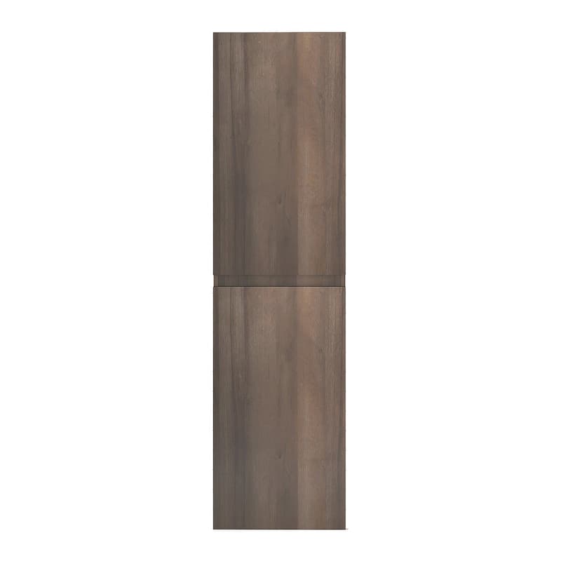 60" Tall MDF 2-door Accent Cabinet with Interior Shelves - 15.75'' x 59''