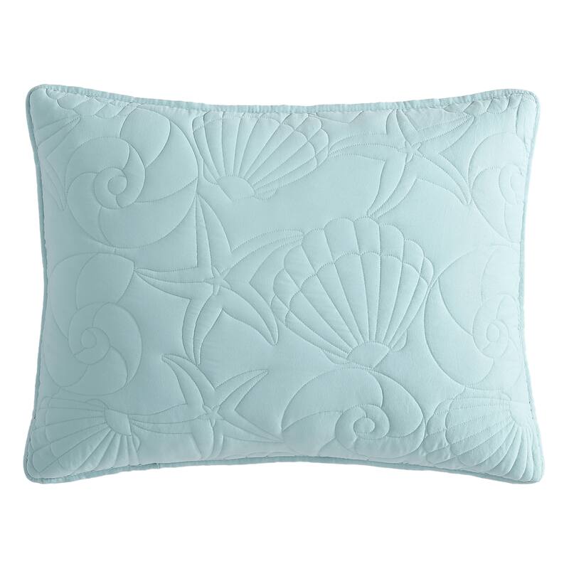 Caribbean Joe Solid Shell Outline Quilt Set