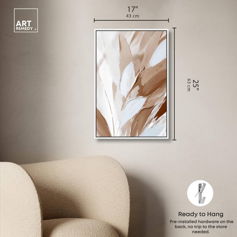 Fawn and Frost II Canvas by Art Remedy