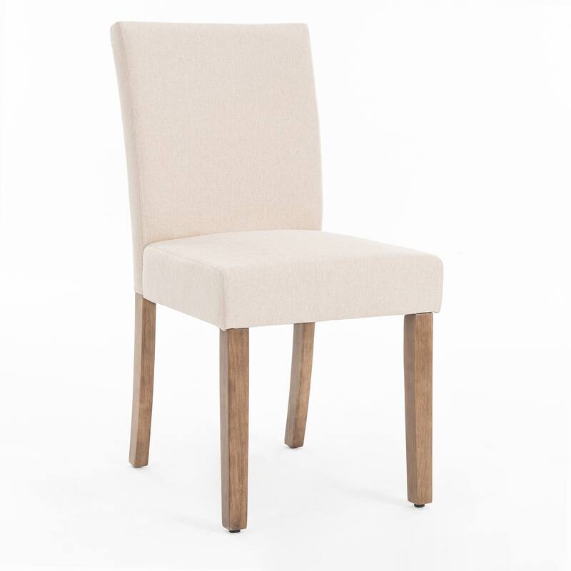 Upholstered Dining Chairs Set of 4, Armless Kitchen Chairs