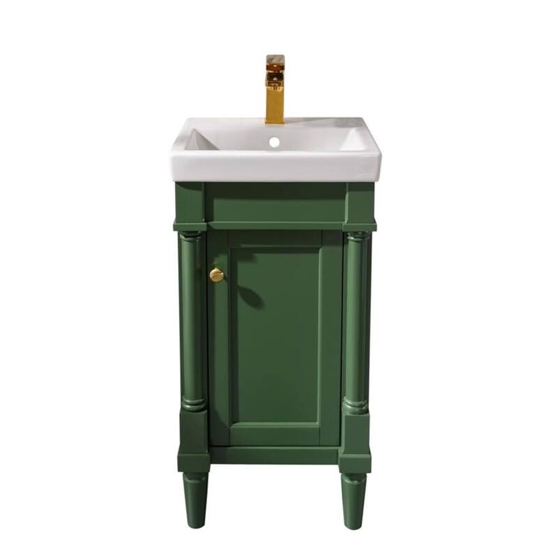 Legion Furniture 18" Pewter Green Sink Vanity WLF9218-VG