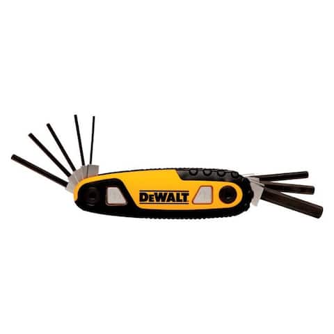 DeWalt SAE Folding & Locking Hex Key Set