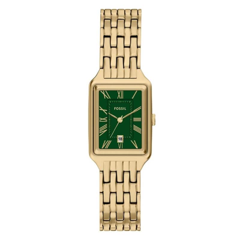 Fossil Women's Raque Green Dial Watch - ES5452 - One Size
