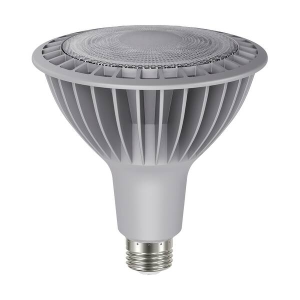 slide 1 of 4, 33 Watt PAR38 High Lumen LED 5000K Medium base 120 Volt - Gray