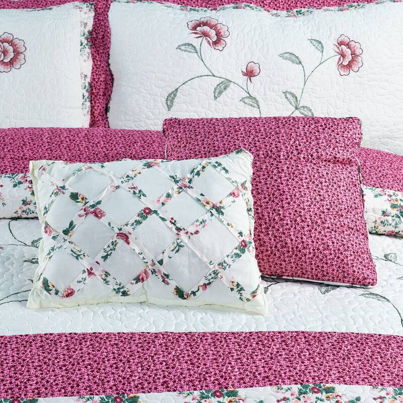 Serenta Oversized Saigon 7 Piece Bedspread Set, Queen and King