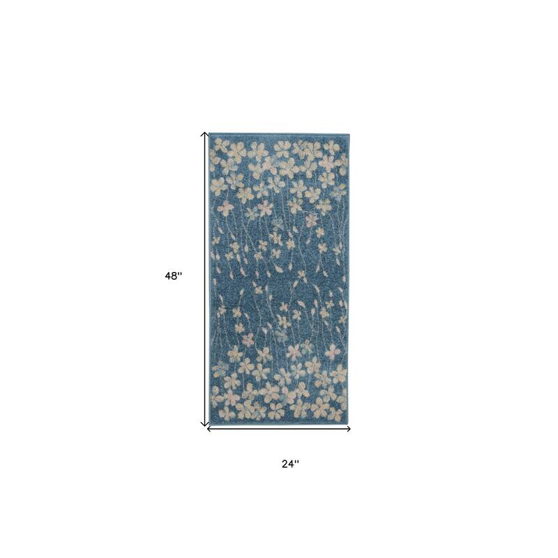Feqes Power Loomed Stain Resistant Area Rug By HomeRoots - 48' X '24' X '0.5