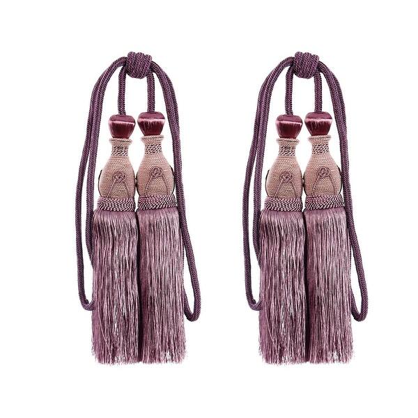 Shop Bedroom Nylon Weaving Knot Decor Window Tiebacks Rope Curtain