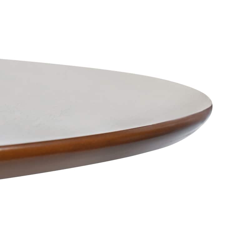 SAFAVIEH Geoff Folding Round Dining Room Table - 35" W x 35" L x 29" H - 35Wx35Dx29H