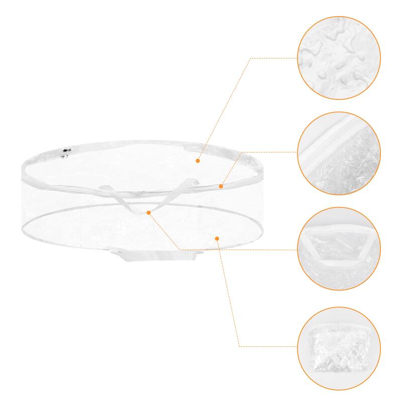 1 Pack Clothes Storage,Foldable Storage Bags,Moving Bags for Organizing Christmas Decorations,Closet Organizers and Storage