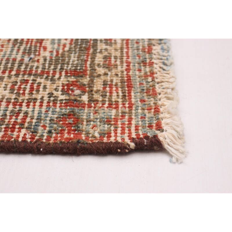 ECARPETGALLERY Hand-knotted Antalya Vintage Copper Wool Rug - 7'7 x 11'1