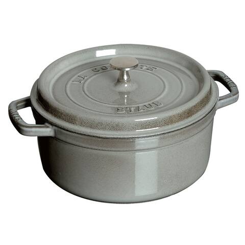 STAUB Cast Iron 5.5-qt Round Cocotte