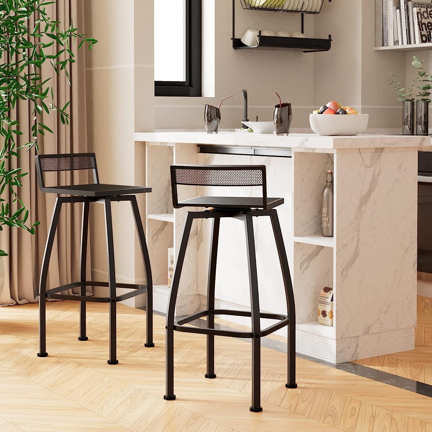 Williston Forge Bar Stool Madisyn Bar Counter Swivel Stool