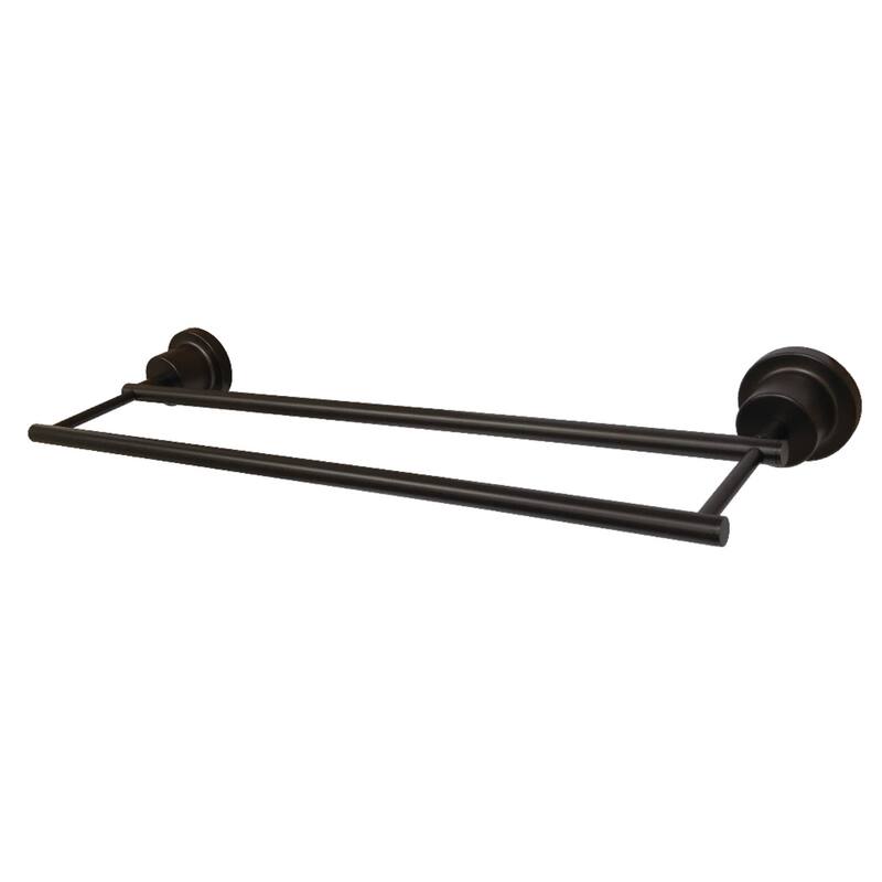 Kingston Brass Concord 18-Inch Double Towel Bar - Oil Rubbed Bronze