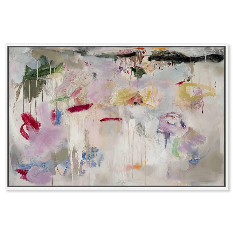 Lilac Haze Canvas by Art Remedy - White - 36" x 24"