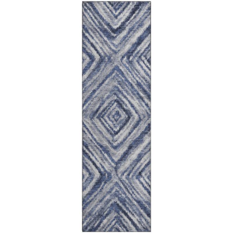 Premium Washable Super Soft Modern Diamond Mayfield Rug