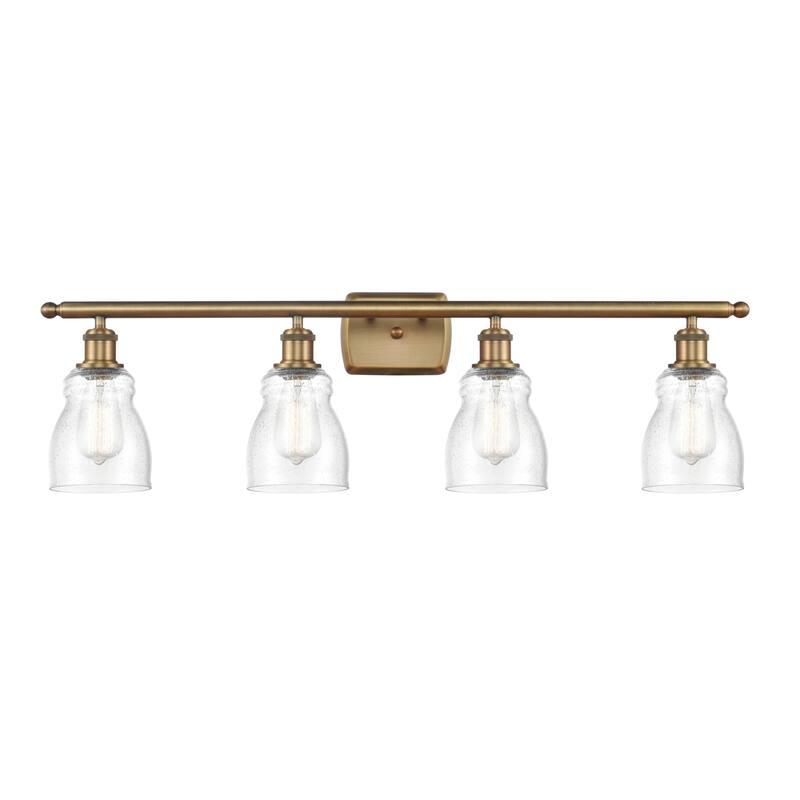 Innovations Lighting Ellery 4 Light 36" Wide Bathroom Vanity Light - Brushed Brass / Seedy
