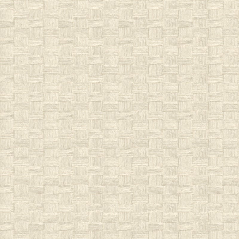Seabrook Designs Seagrass Weave Embossed Vinyl Unpasted Wallpaper - 27 in. W x 27 ft. L - Twine