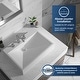 preview thumbnail 3 of 8, Karran Envy Quartz 24.5 inch Bathroom Vessel Sink
