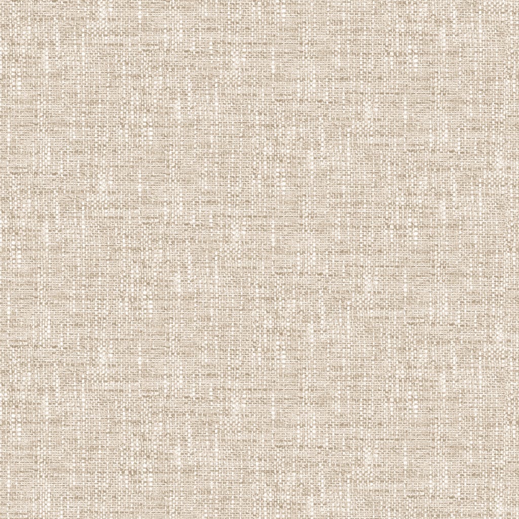 NuWallpaper Tan Poplin Peel and Stick Wallpaper