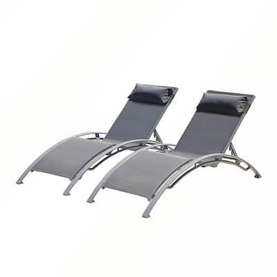 Pool Lounge Chairs Set of 2