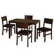 preview thumbnail 4 of 9, Simple Living Templeton Wood 5-piece Dining Set