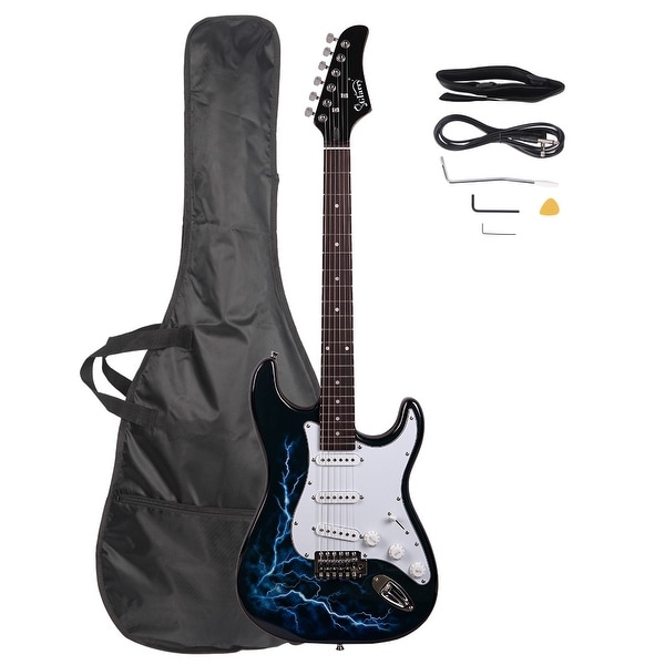 Glarry GST-E Electric Guitar Bag Shoulder Strap Pick. Opens flyout.
