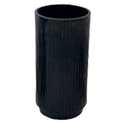 Round Flower Pot - 11.75" - Dark Brown