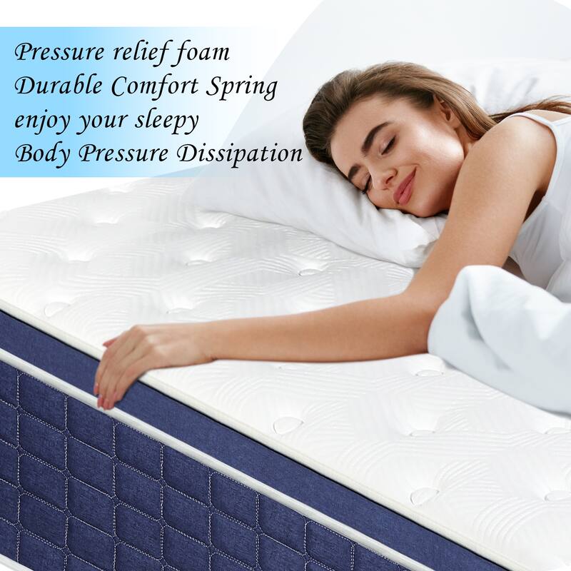 12 inch Medium Firm Hybrid Mattress with Individually Pocket Spring