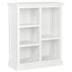 preview thumbnail 3 of 2, SAFAVIEH Maralah White 5-shelf Bookcase - 25" x 10.6" x 30.1"