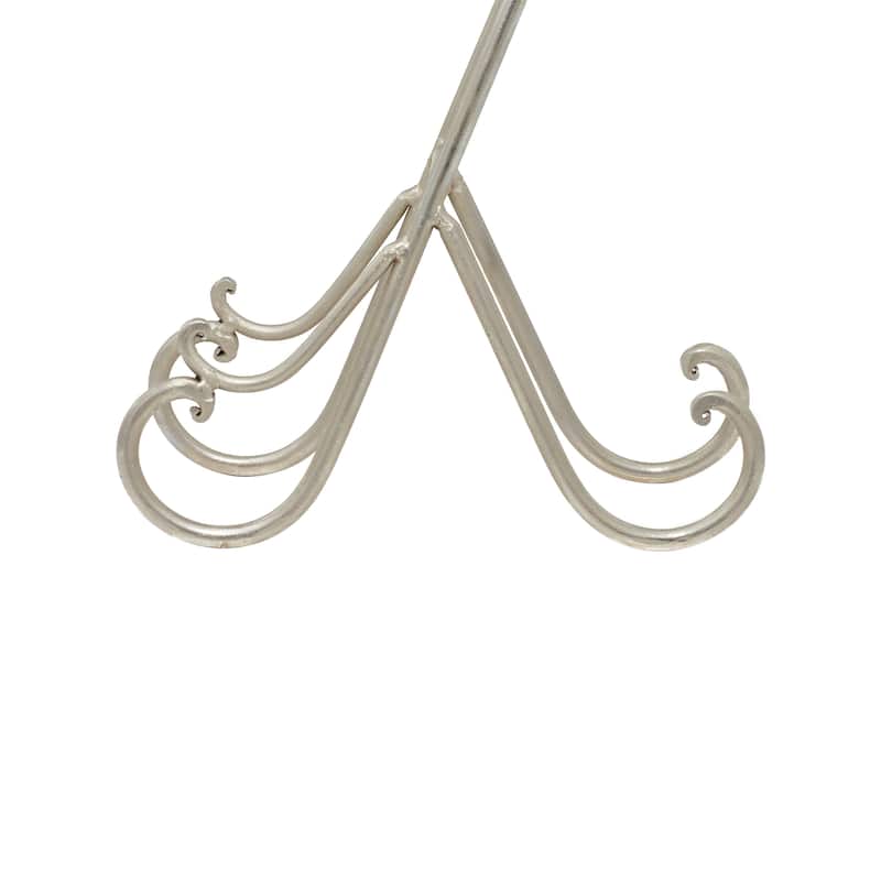Multi Colored Metal Scroll Display Easel (Set of 3) - 5 x 10 x 4